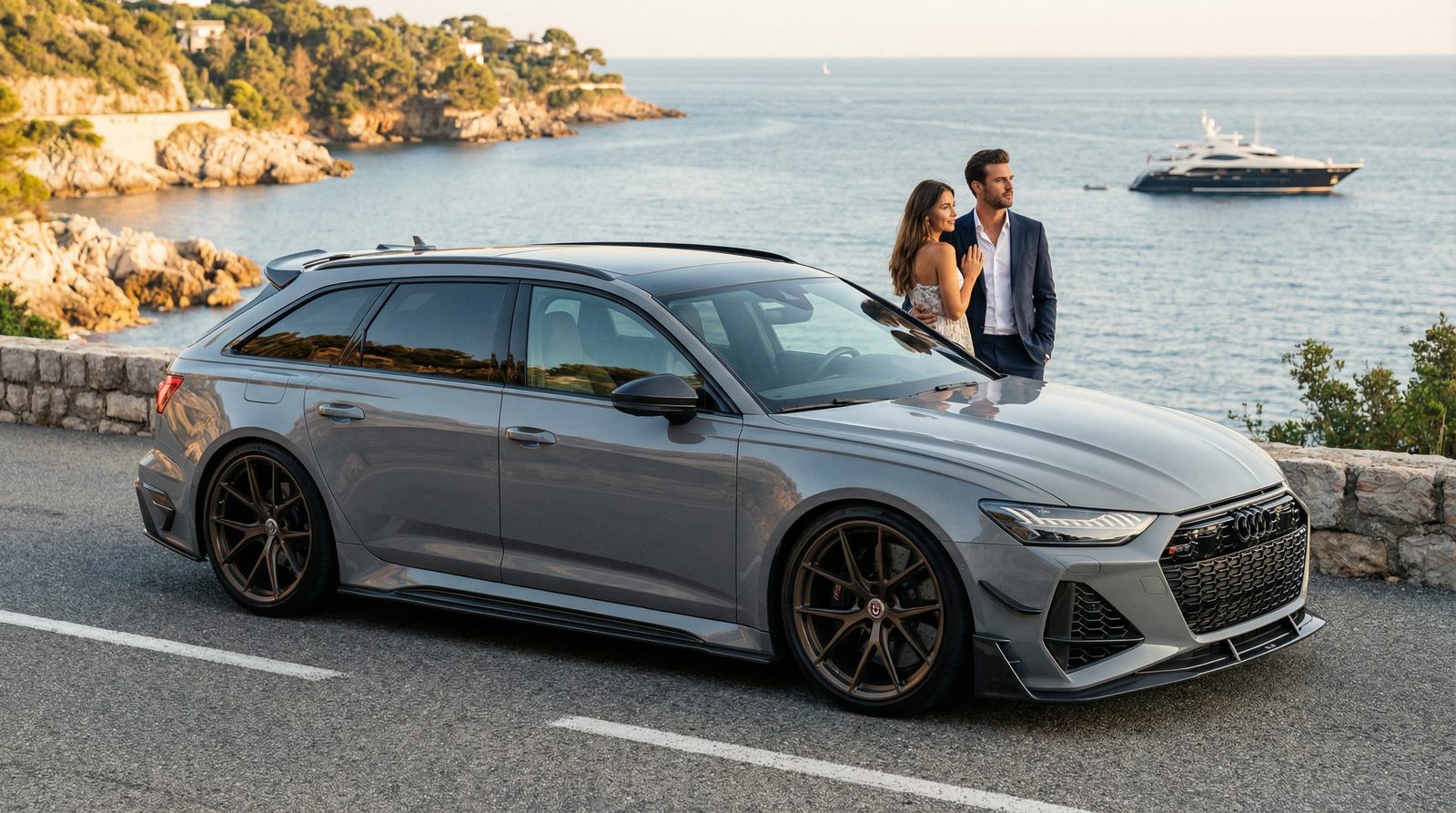 17c一起草奥迪RS6旅行车视频